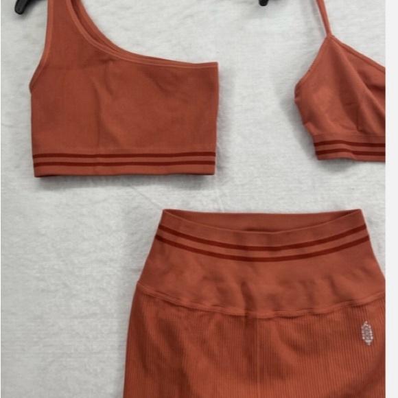 NWT FP  Movement Varsity 3 piece stripe set! Stunning! First 4 pics STOCk pics - Picture 4 of 16